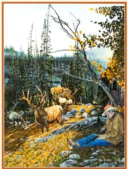 Kay Homan Framed Original - Kay Homan