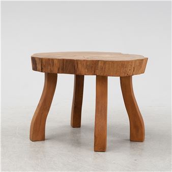 an elmwood coffee table - Carl-axel Beijbom