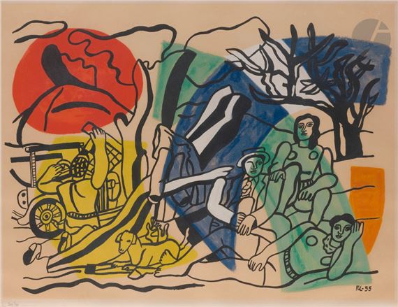 Fernand Léger | La Partie de campagne (1980) | MutualArt