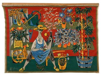 Wall tapestry - Robert Debiere