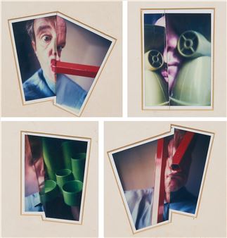 Series of 8 Polaroids. - Anna & Bernhard Blume