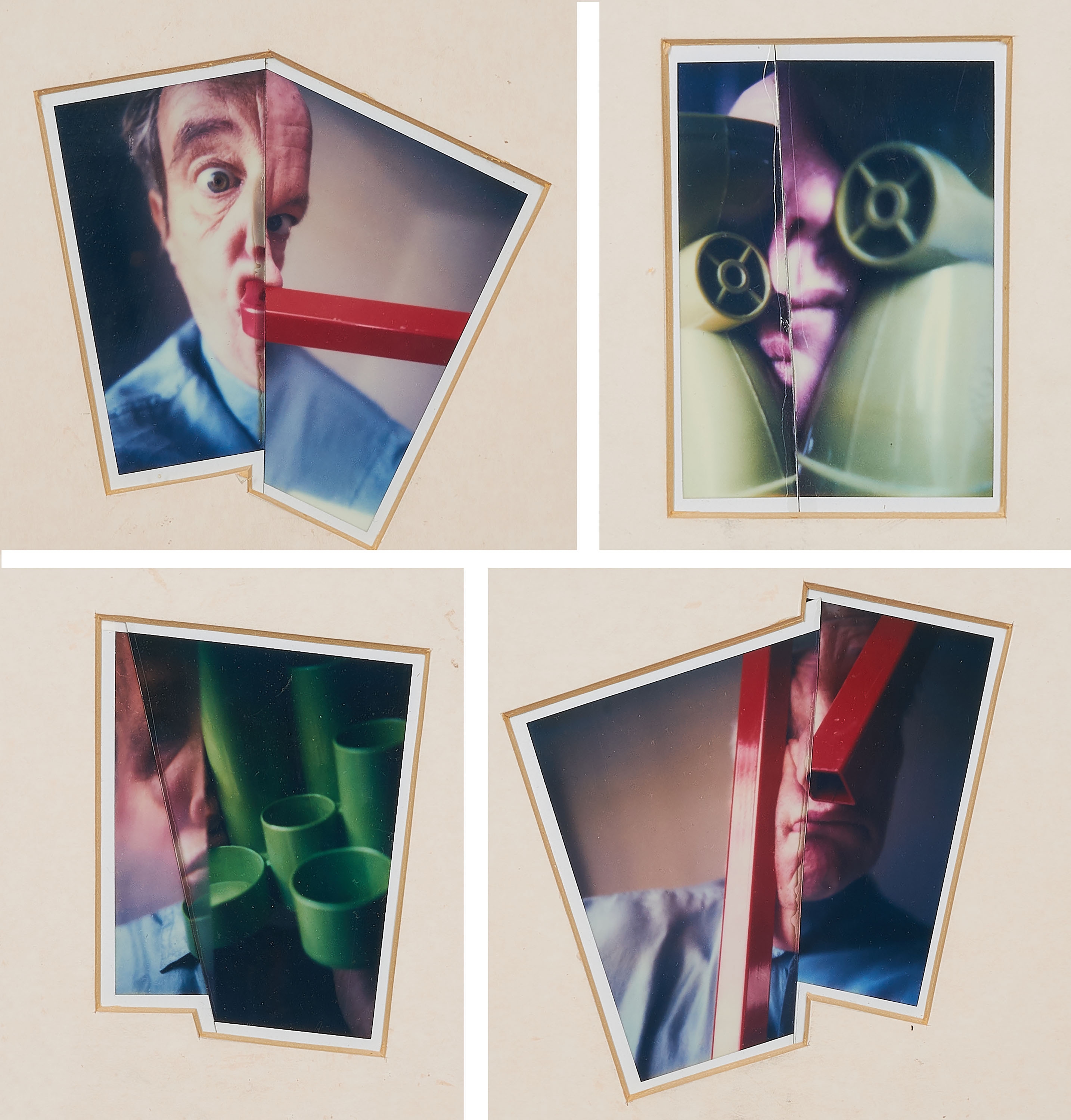 Artwork by Anna & Bernhard Blume, Series of 8 Polaroids., Made of Polaroid