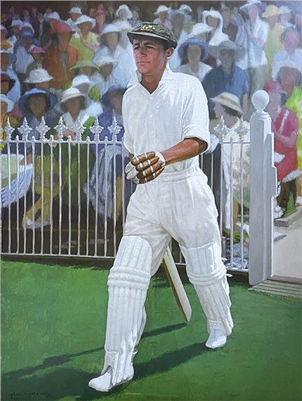 Bradman's Walk to Glory by Colin Joseph Dudley