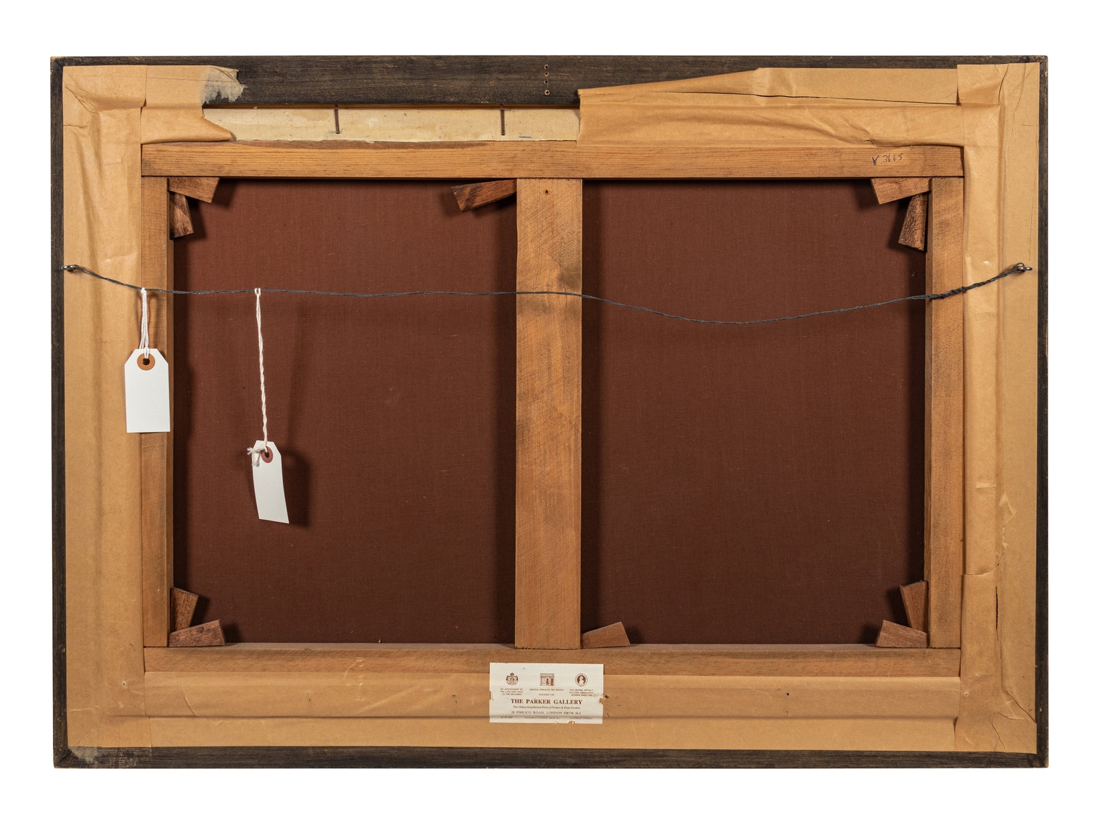 Artwork by J. Rawcliffe, Barquetine Emily Warbrick, Made of oil on canvas