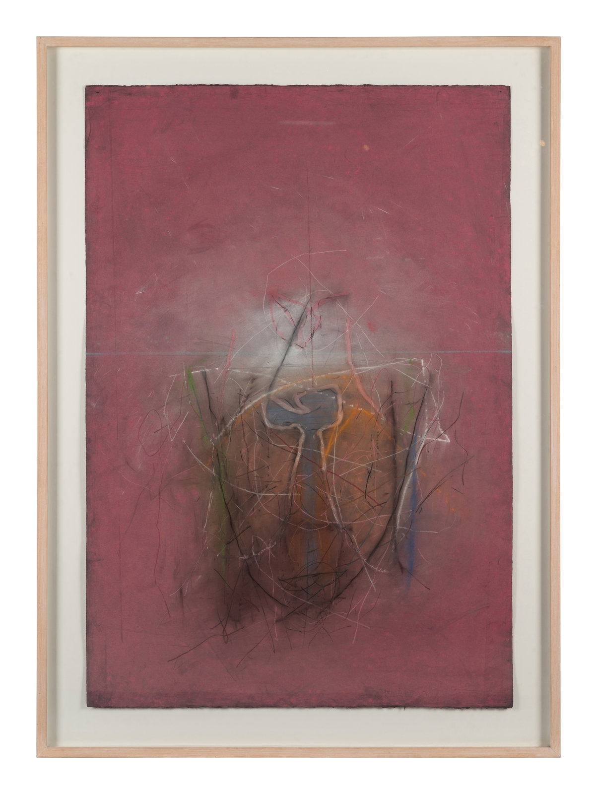 Artwork by Robert Tomlinson, Ángel del Fuego #10, Made of pastel