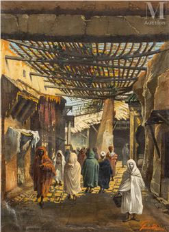 Dans le souk - Giulio Mendini