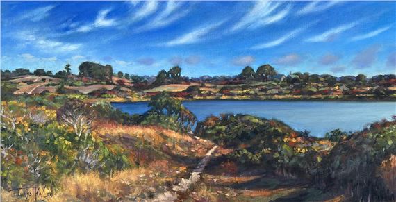 View of Hummock Pond – Nantucket Island by Ilya Kagan