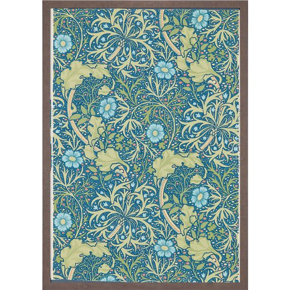John Henry Dearle | ‘SEAWEED’ ORIGINAL WALLPAPER PANEL (1901) | MutualArt