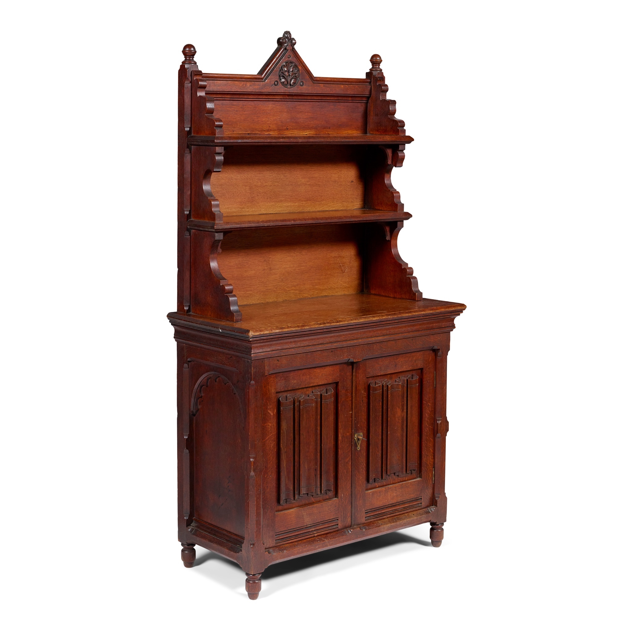 Bruce James Talbert | GOTHIC REVIVAL SIDE CABINET (1870) | MutualArt