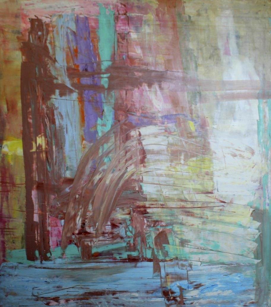 Artwork by Robert Munford, FIVE ABSTRACT COMPOSITIONS, Made of oil on canvas