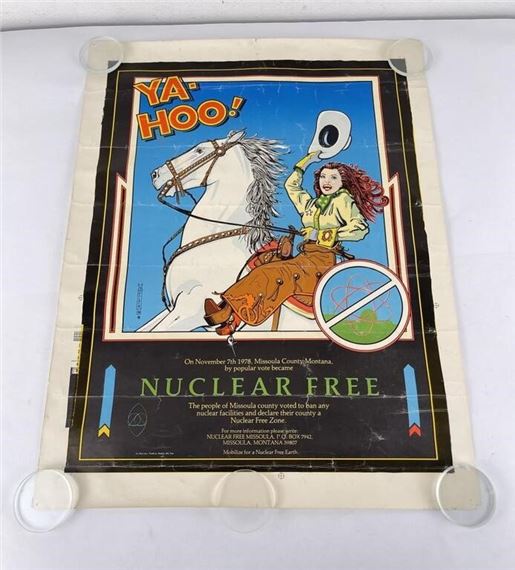 Nuclear Free Missoula Montana by Monte Dolack