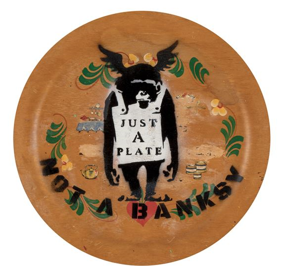 Just A Plate, Not A Banksy