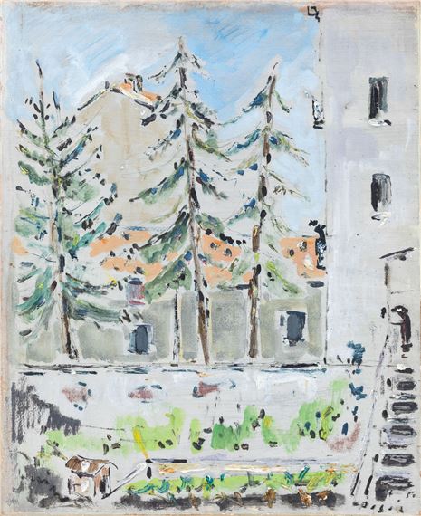 Paesaggio - Luino by Filippo de Pisis, 1950