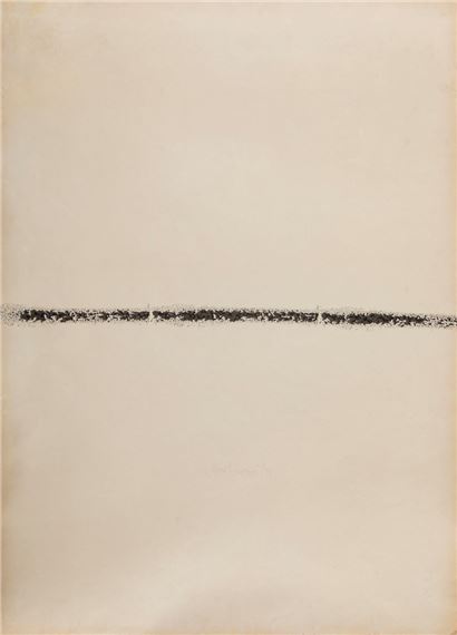 Linea by Piero Manzoni, 1959