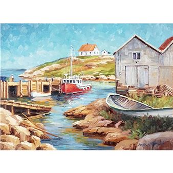 Village de Peggy's Cove - Monique Gosselin