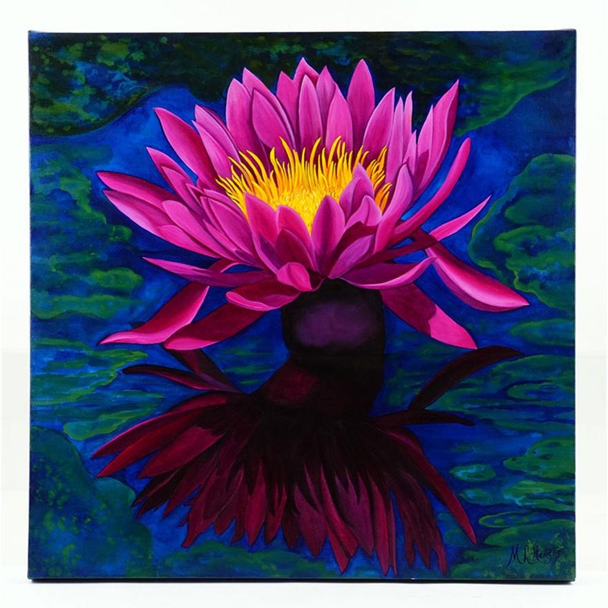 Artwork by Micheline Lamarre-Hadjis, Belle du sud, Made of Acrylic on canvas