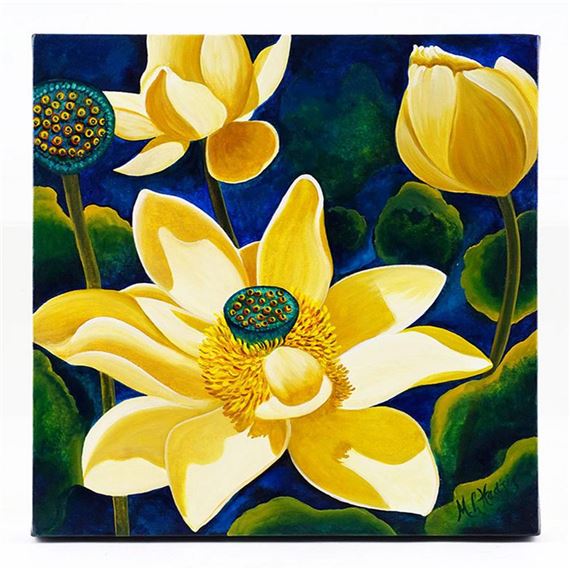 Lady Lotus by Micheline Lamarre-Hadjis