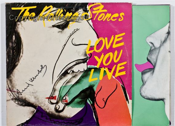Andy Warhol | Rolling Stones, Love you Live (1977) | MutualArt