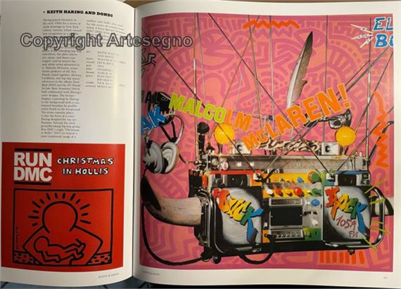 Keith Haring | Duck Rock by Malcom McLaren (1983) | MutualArt
