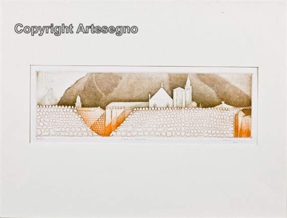 Mura a Venzone by Mario Micossi