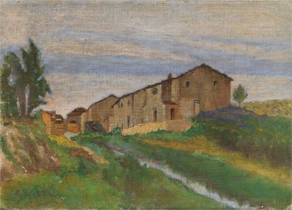 Case sul greto by Adolfo Tommasi