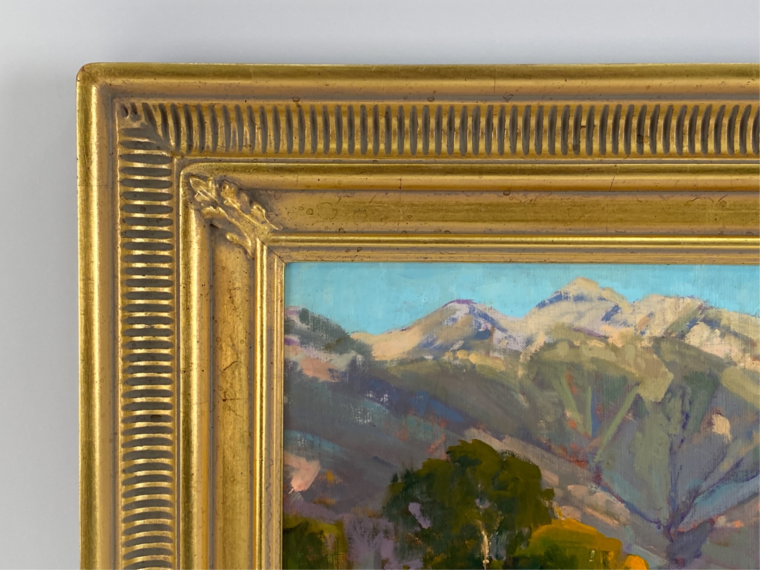 Artwork by Kathryn Stats, Wasatch Farm, Made of Oil on canvas