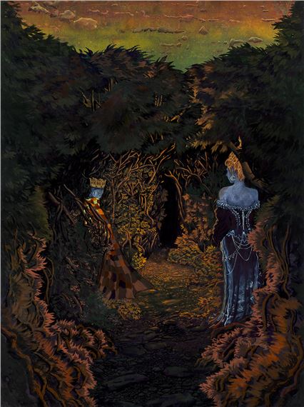 When you meet a witch in the forest by Kim Kitae, 2020