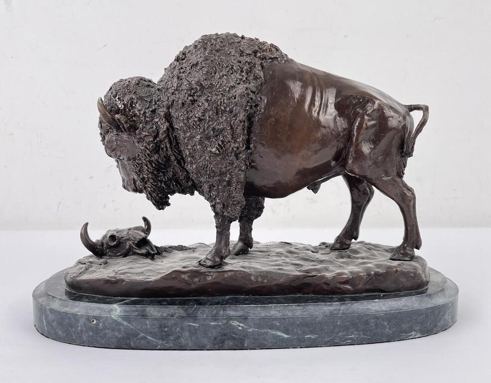 Frederic Remington Buffalo MutualArt