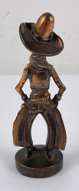 Artwork by Gladys Brown Edwards, Cowboy Figurine