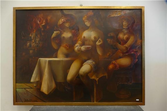 Les vestales by Jean Debattice, 1967