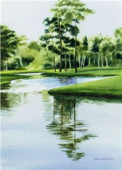 Marsh Landscape - Karol B. Wyckoff