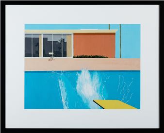 David Hockney | A bigger splash | MutualArt