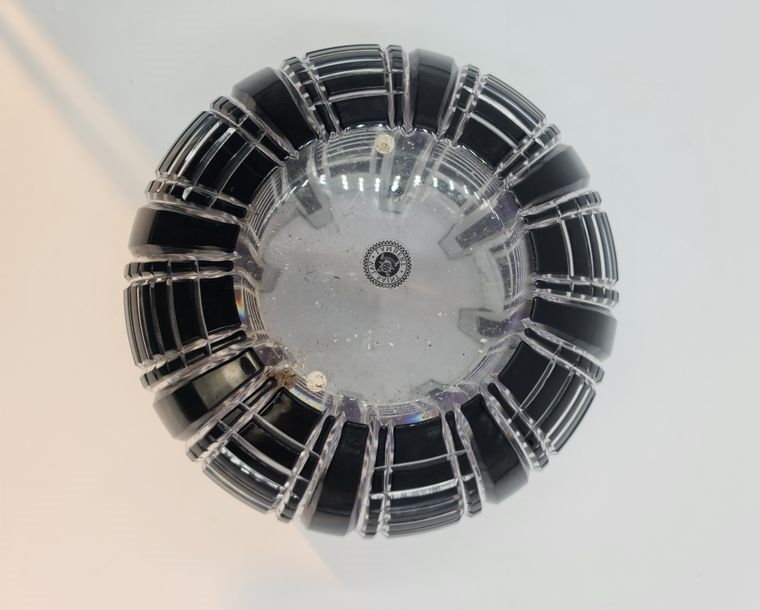 Artwork by Val Saint Lambert, Vase, Made of Cut crystal