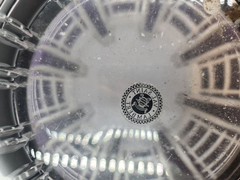 Artwork by Val Saint Lambert, Vase, Made of Cut crystal