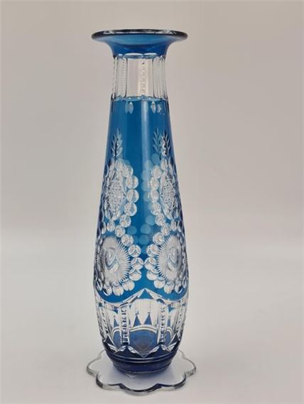 Vase by Val Saint Lambert, Joseph Simon