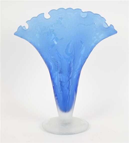 ART GLASS VASE by Marialyce Hawke