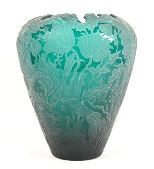 ART GLASS VASE - Marialyce Hawke