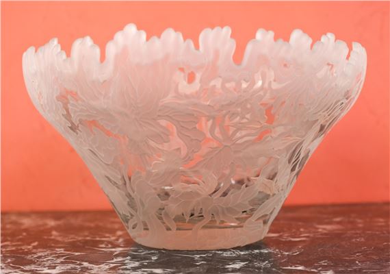 ART GLASS BOWL by Marialyce Hawke