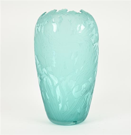 ART GLASS VASE by Marialyce Hawke