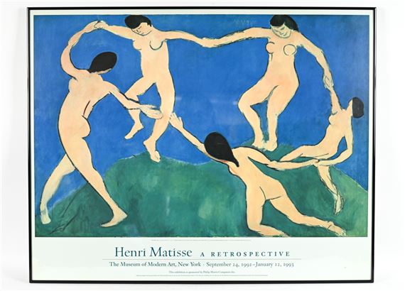 Smuk kvinde Uredelighed naturpark Henri Matisse | Exhibition poster from Louisiana | MutualArt