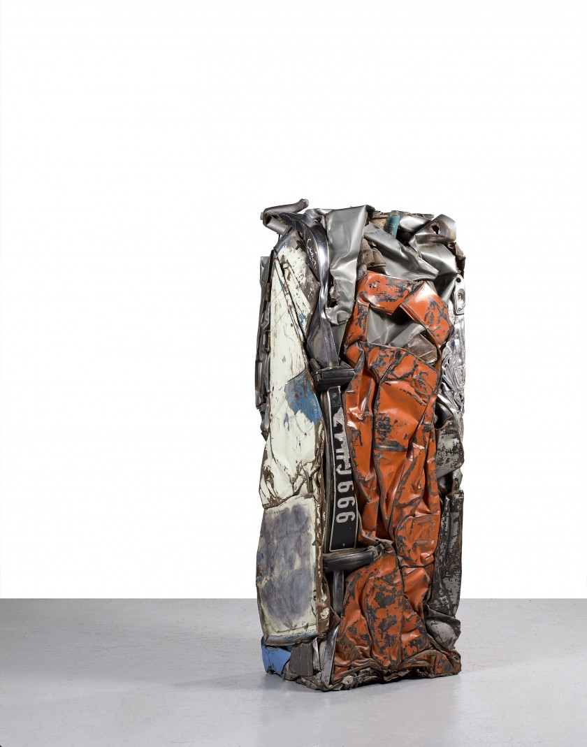 César Baldaccini | Compression de voiture (1979) | MutualArt
