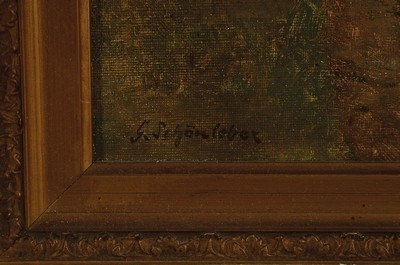 Artwork by Gustav Schönleber, UNTITLED, Made of painting cardboard