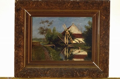 Artwork by Gustav Schönleber, UNTITLED, Made of painting cardboard