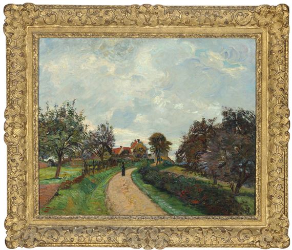 Paysage de Damiette by Armand Guillaumin, Painted circa 1887