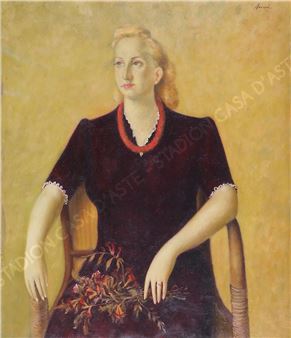 Modella seduta - Luigi Toffolo