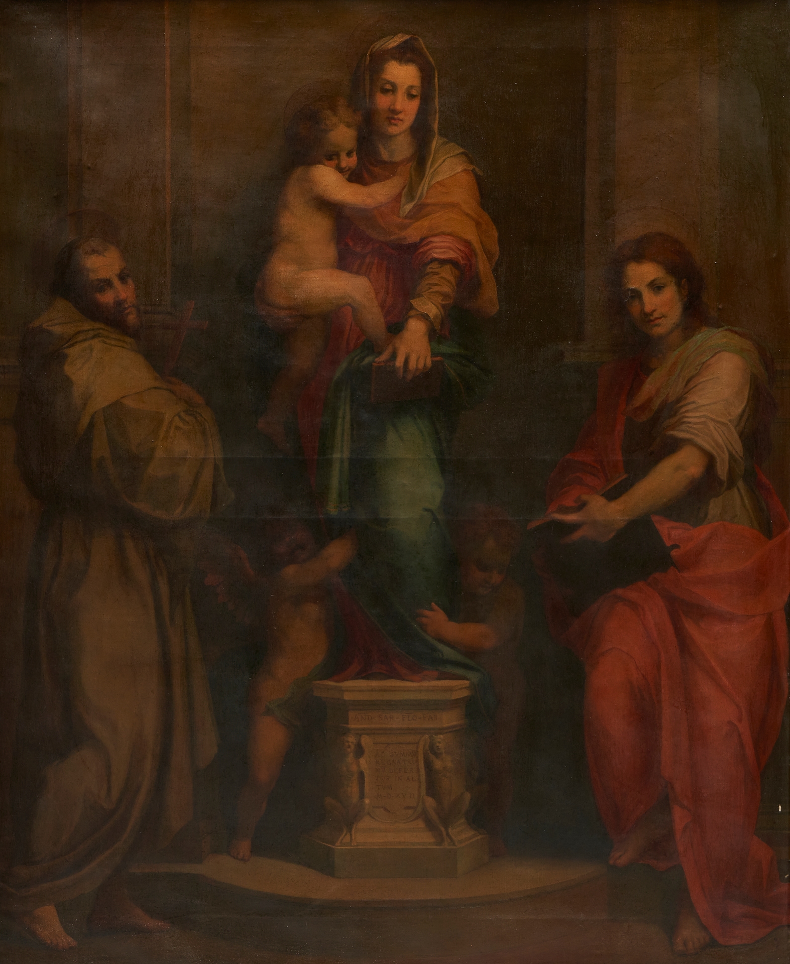 andrea del sarto madonna delle arpie