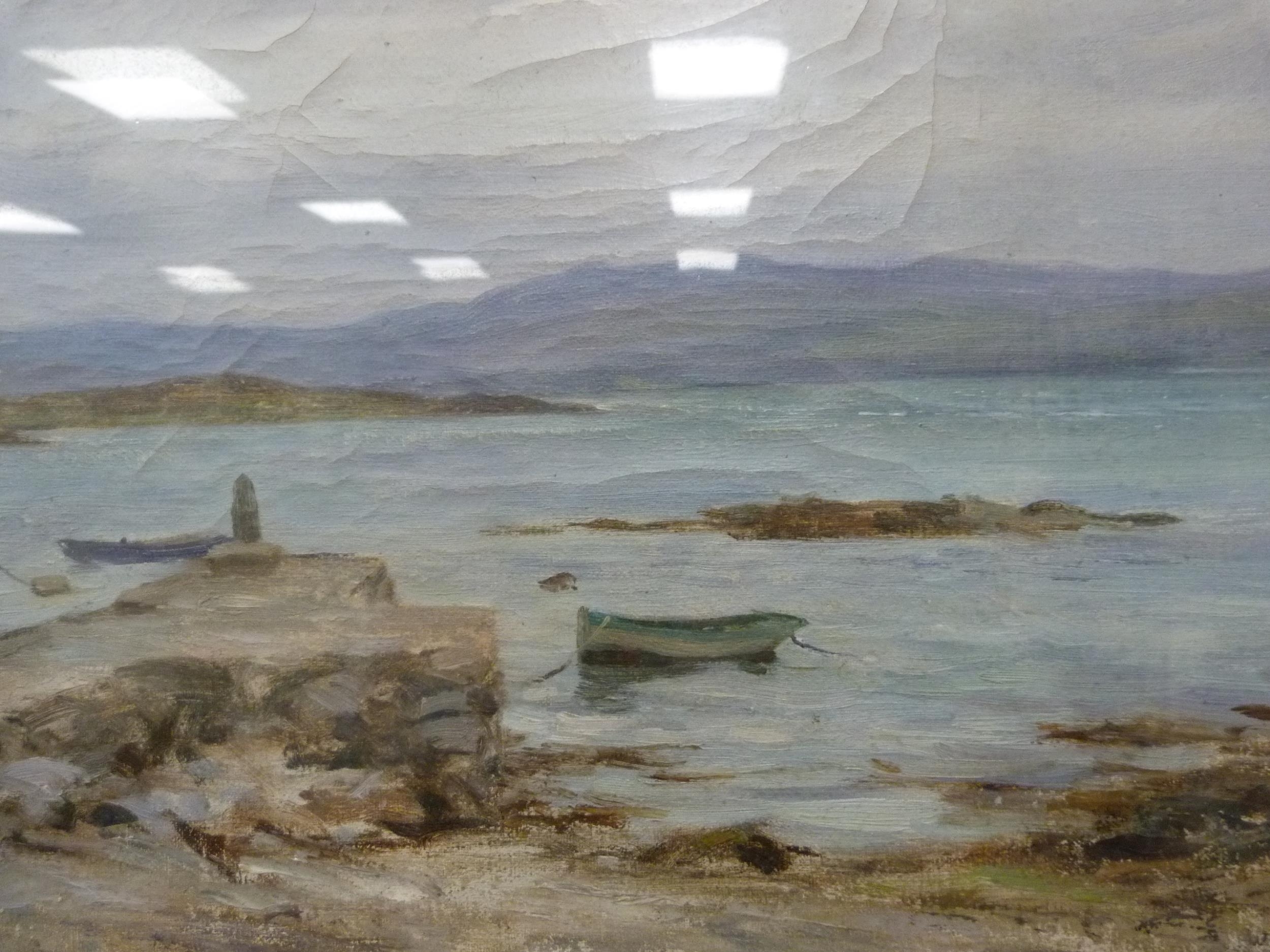 William Stewart MacGeorge | Fishing boats on the Solway coast | MutualArt