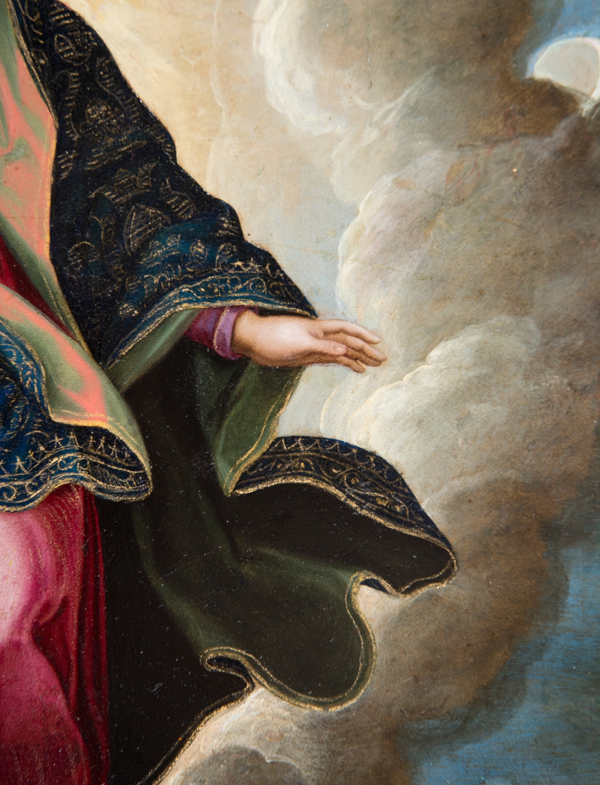 Artwork by Master of San Ildefonso, Tota Pulchra, Made of Oil on copper