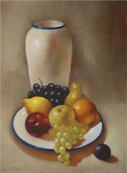 STILL LIFE WITH APPLES by Peter Dee