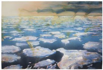 Untitled (Ice Floe) - Alexis Rockman